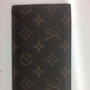 Louis Vuitton checkbook cover